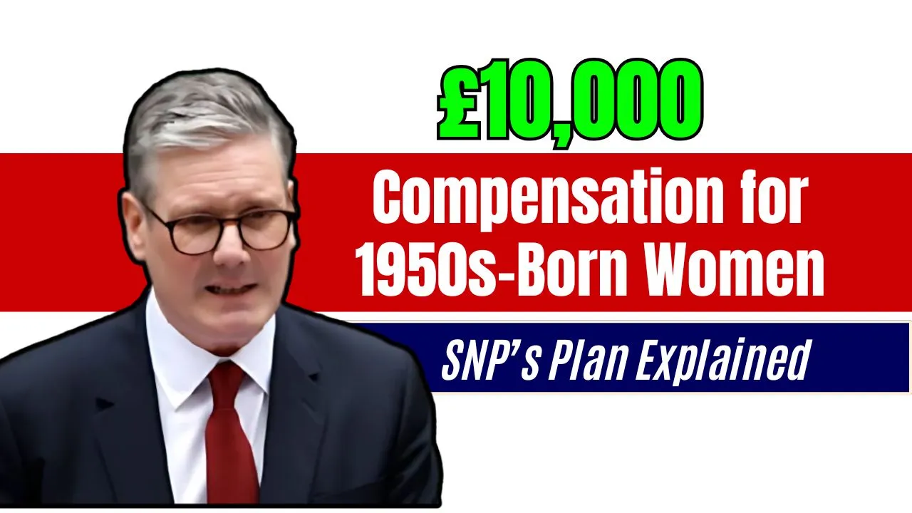 £10000 compensation for 1950s-born women