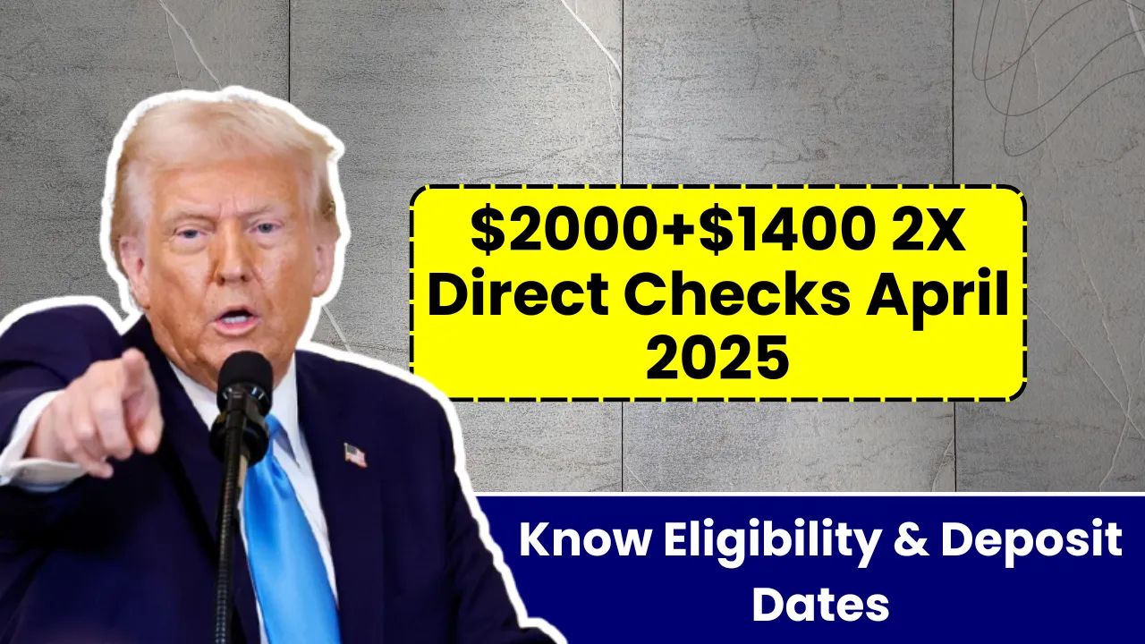 2X Direct Checks April 2025