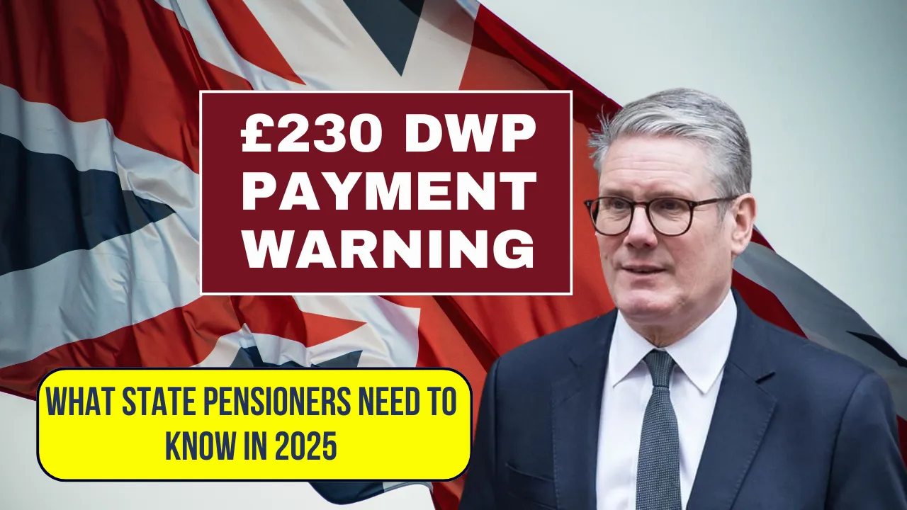£230 DWP Payment Warning