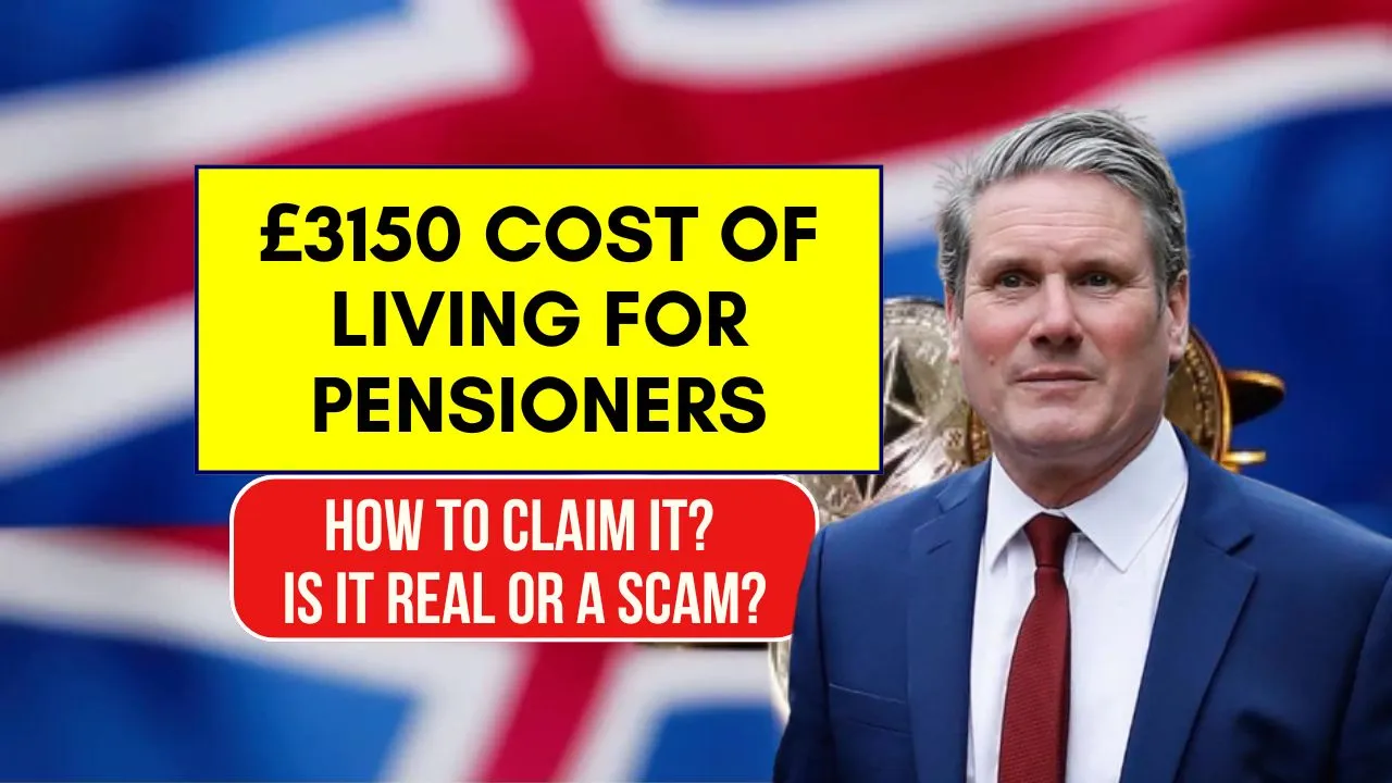 £3150 Cost of Living for Pensioners