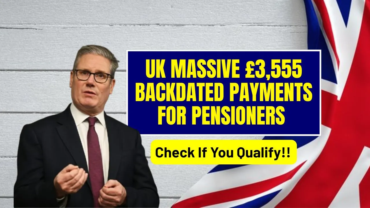 £3555 backdated payments for pensioners