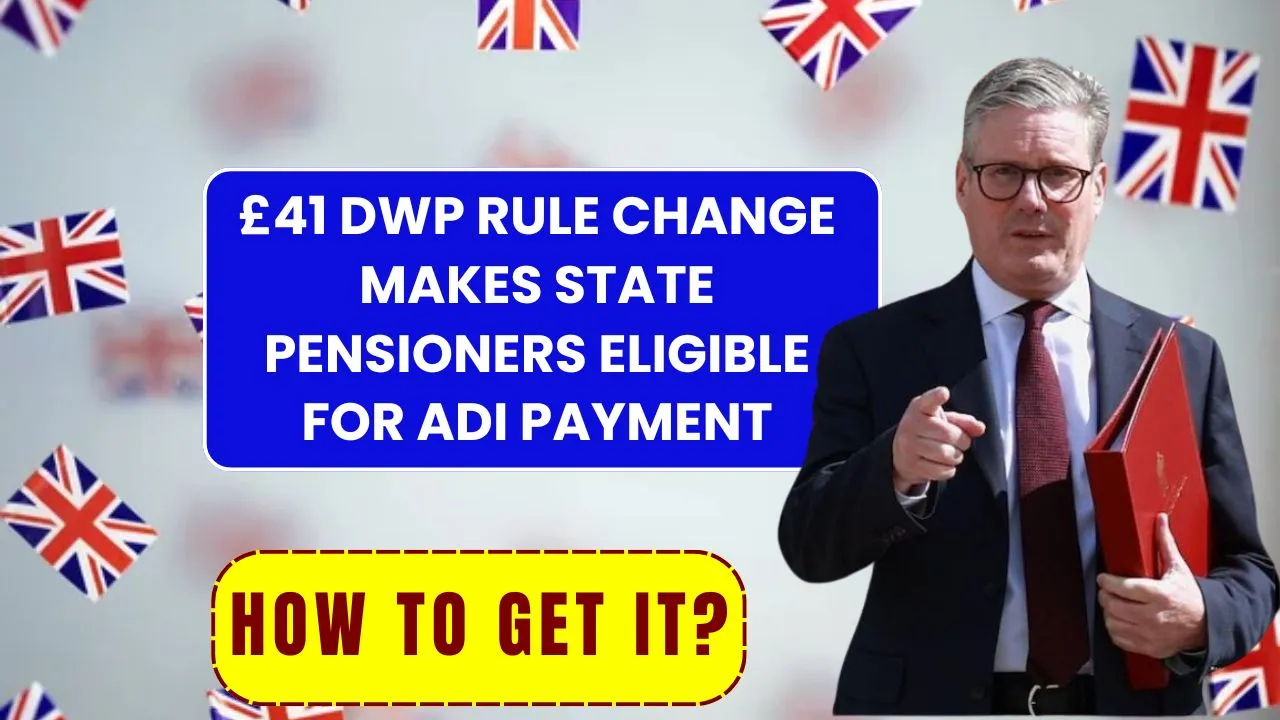 £41 DWP rule change