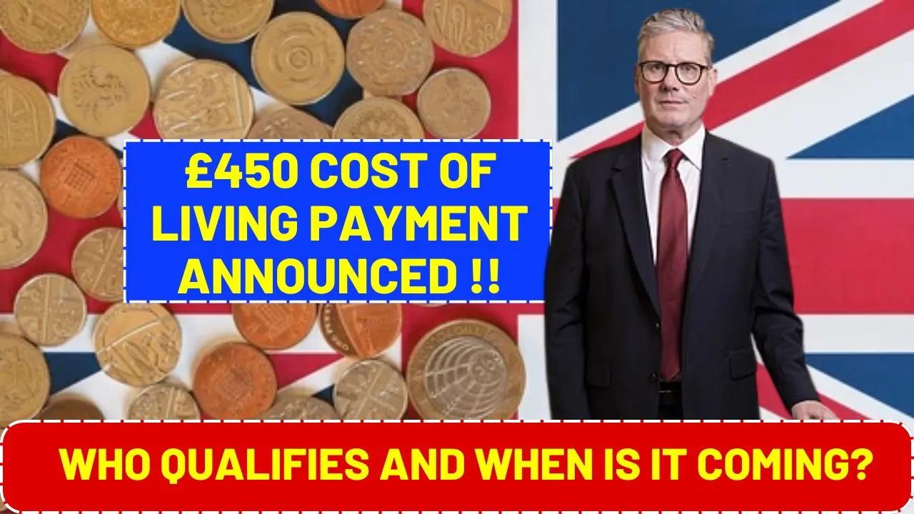 £450 Cost of Living Payment