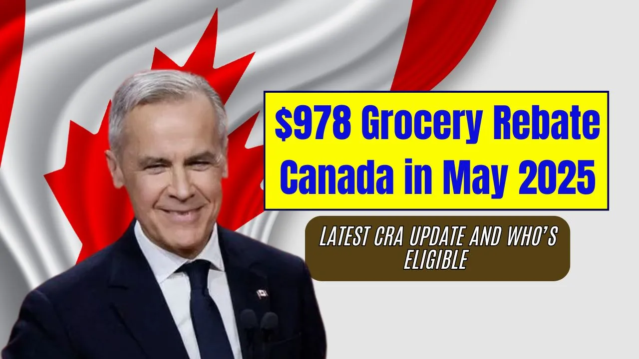 $978 Grocery Rebate Canada