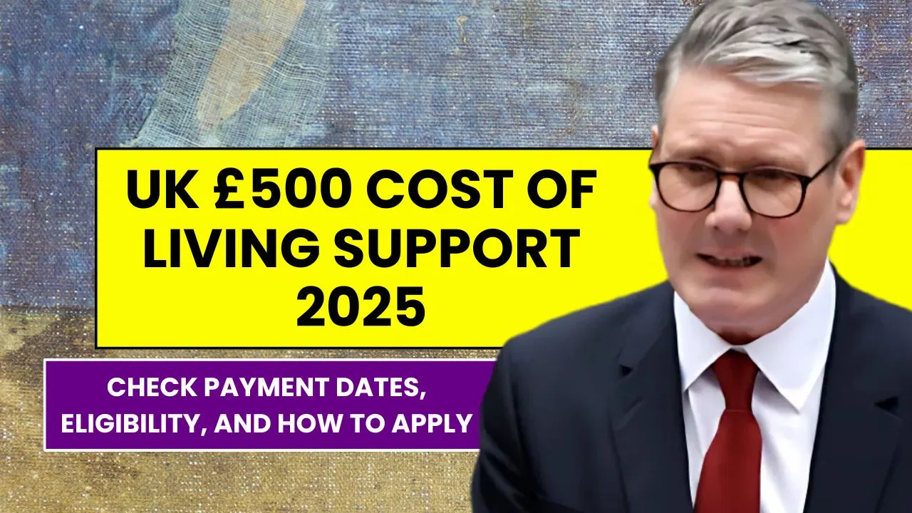 UK £500 Cost of Living Support 2025